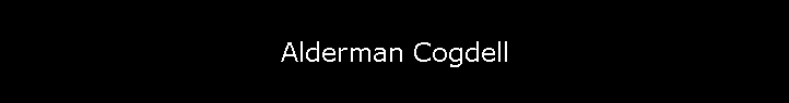 Alderman Cogdell