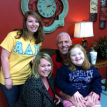 Jeff, Rhonda, Taylor, and Olivia Gaston